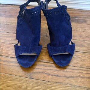 Vince Camuto Navy Blue Heeled Sandals